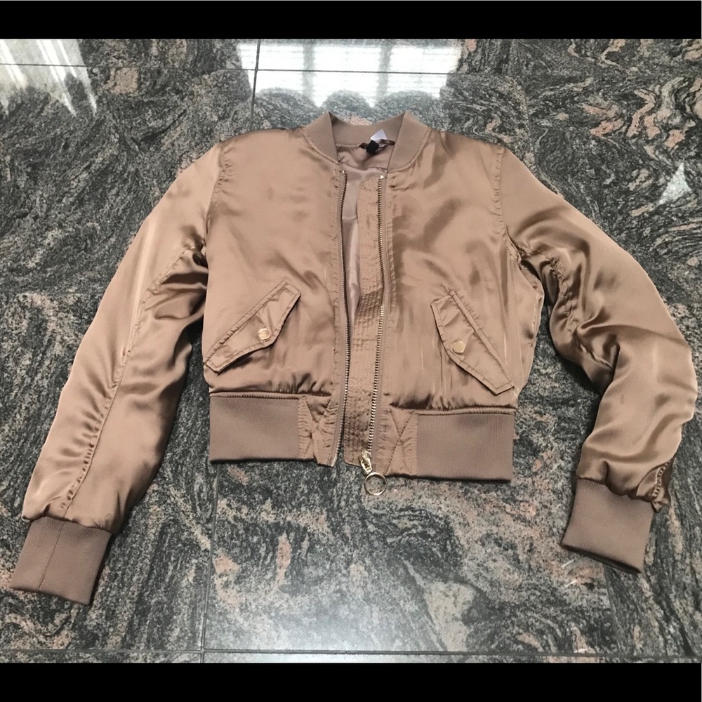 Brown Bomber Jacket
